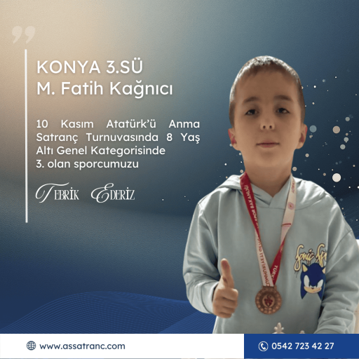 Türkiye 1.si Kerem Bilge Gedik