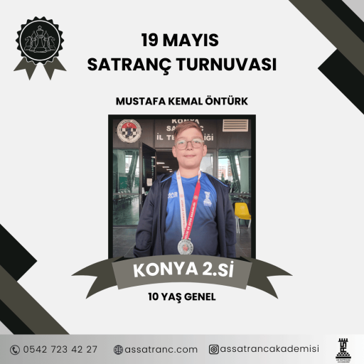 Türkiye 1.si Yaşar Efe Kayan