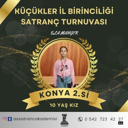 Küçükler İl Birinciliği Satranç Turnuvası