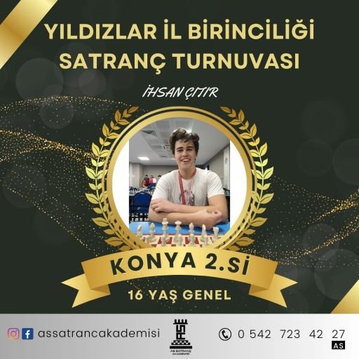 Yıldızlar İl Birinciliği Satranç Turnuvası