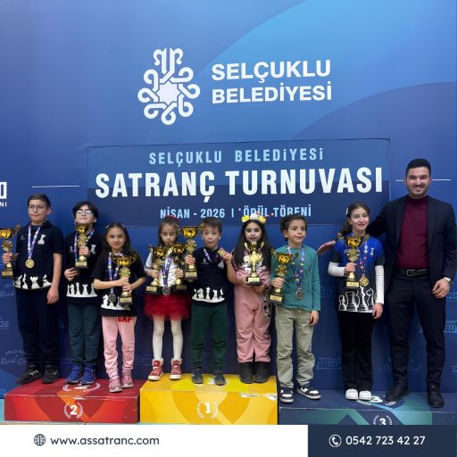 Selçuklu Belediyesi Elo Satranç Turnuvası Ödül Töreni 2026